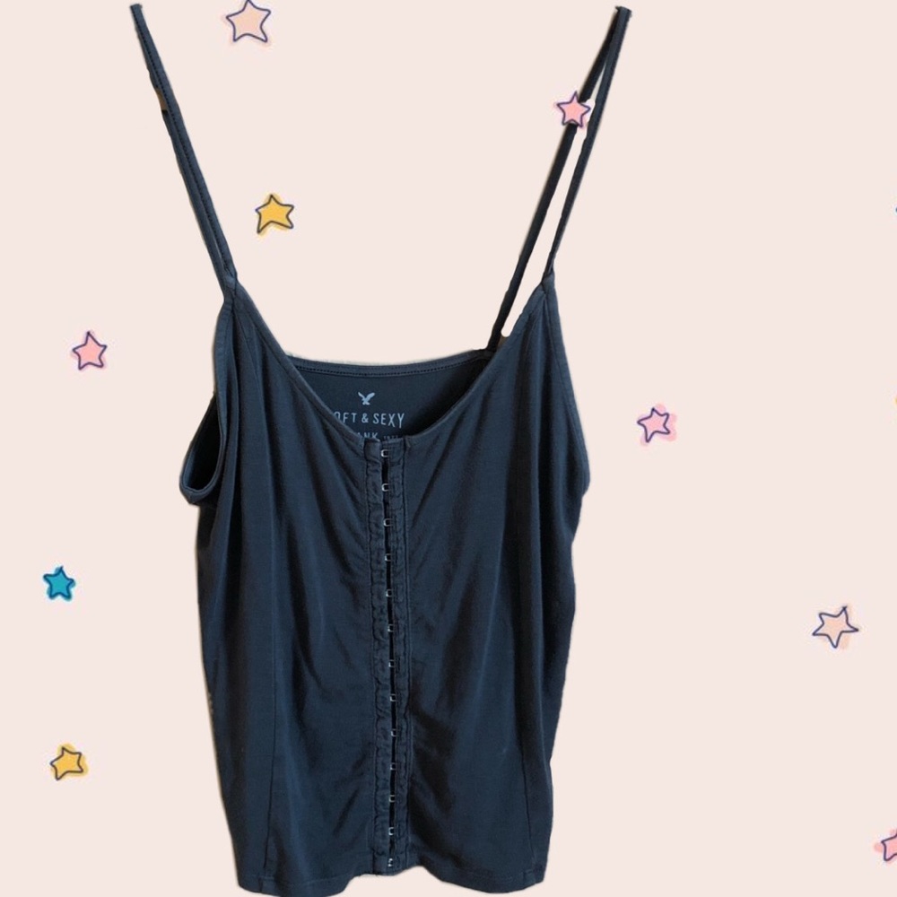 American Eagle hook and eye tank